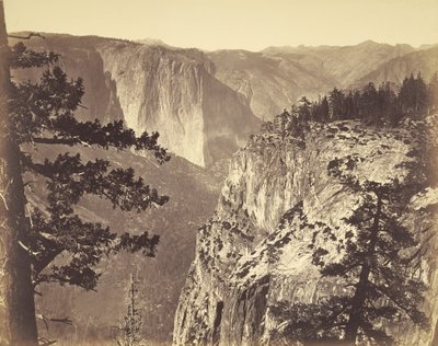 [Første udsigt over dalen] af Carleton Watkins