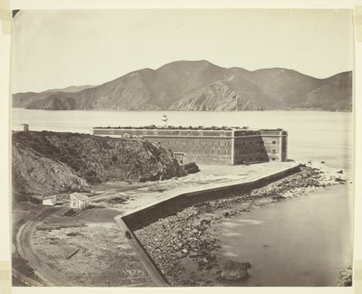 san francisco bugten af Carleton Watkins