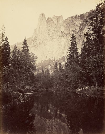 [The Sentinel, 3270 ft.] af Carleton Watkins