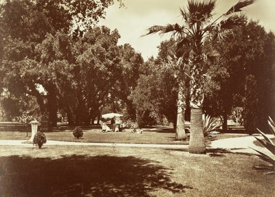 [Thurlow Lodge - Telt- og familiegruppe]. af Carleton Watkins