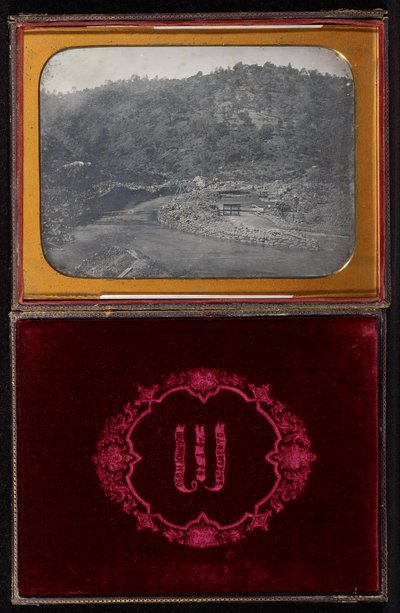 Uden titel (flodminedrift) af Carleton Watkins