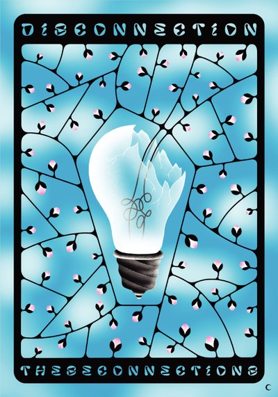 Afbrydelser, disse forbindelser, 2020 (digital illustration) af Carlo Alberto Giardina