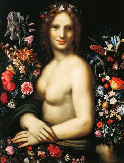 Flora La Nuda, ca. 1600. af Carlo Antonio Procaccini