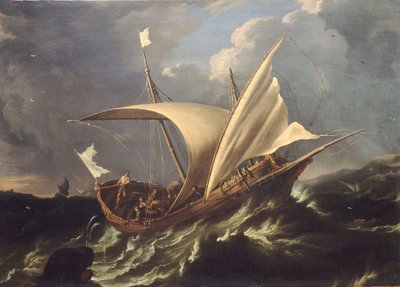 Jonas og hvalen, midten af det 17. århundrede (olie på lærred) af Carlo Antonio Tavella