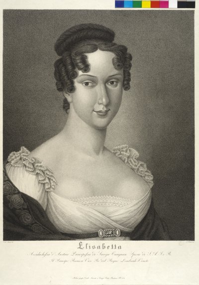 Prinsesse af Savoyen Carignan Elisabeth af Carlo Arienti