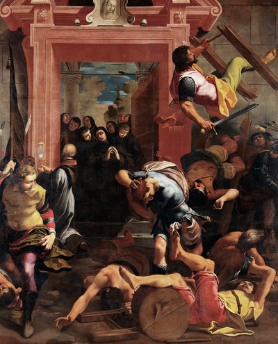 St Gualberton ihme af Carlo Bononi
