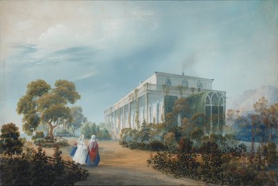 Naryshkins ejendom i Miskhor, 1842 af Carlo Bossoli
