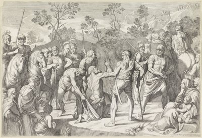 Sankt Andreas martyrium af Carlo Cesio