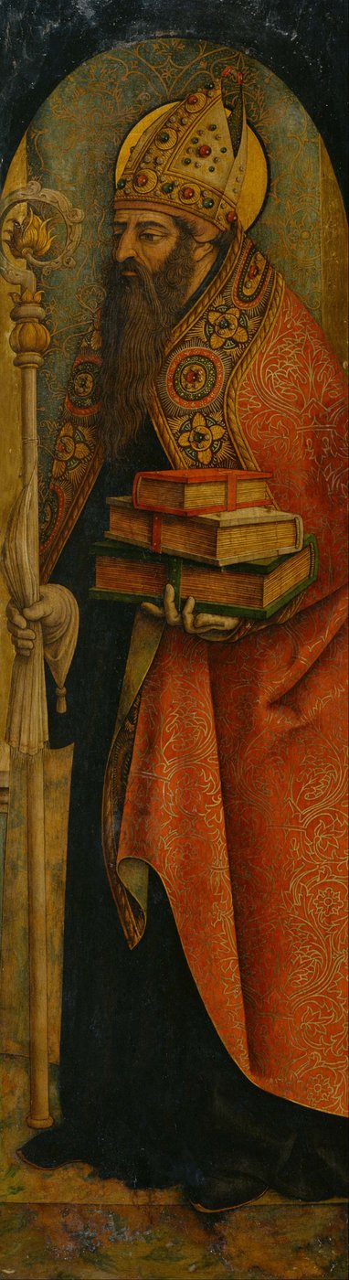 Sankt Augustin af Carlo Crivelli
