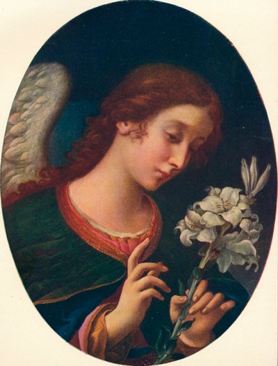Bebudelsens engel, 1600-tallet af Carlo Dolci