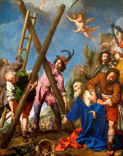 Sankt Andreas beder før hans martyrium, 1643. af Carlo Dolci