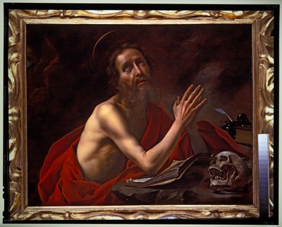 Hieronymus i bøn (kobber) af Carlo Dolci
