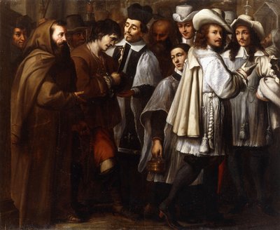 En mand, der bliver eskorteret til galgen af Carlo Francesco Nuvolone
