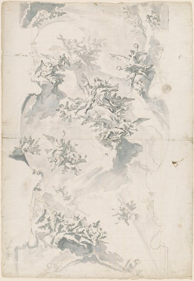 Sankt Euphemias apoteose af Carlo Innocenzo Carlone