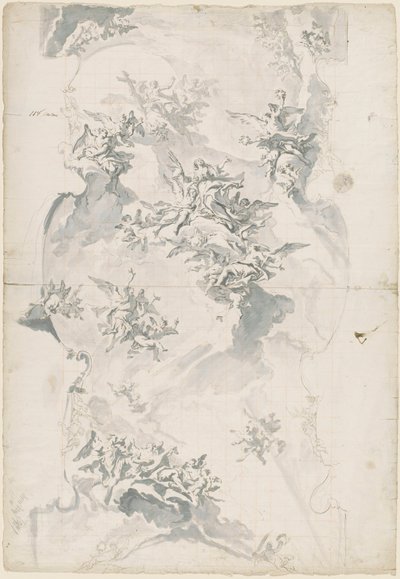 Den hellige Eufemias apoteose af Carlo Innocenzo Carlone