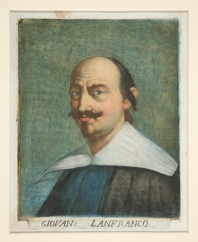 Giovanni Lanfranco, fra Portraits of Painters af Carlo Lasinio