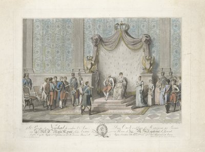 Prins af Neuchâtel for Maria Louise af Østrig af Carlo Lasinio