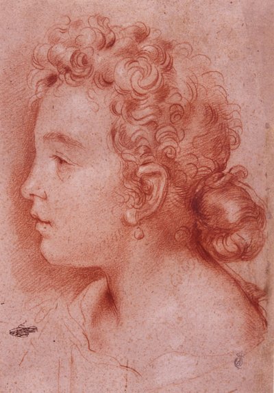 Portræt af Faustina Maratti af Carlo Maratta