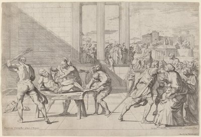 Sankt Andreas martyrium af Carlo Maratta after Domenichino