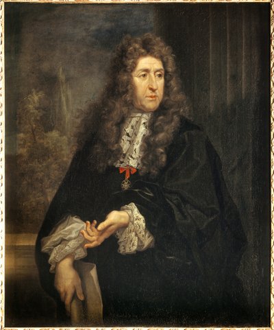 Portræt af Andre Le Notre (Lenotre) (1613-1700), designer af Kongens haver Maleri af Carlo Maratta (1625-1713) 1600-tallet Søn. 1,12x0,85 m af Carlo Maratta or Maratti