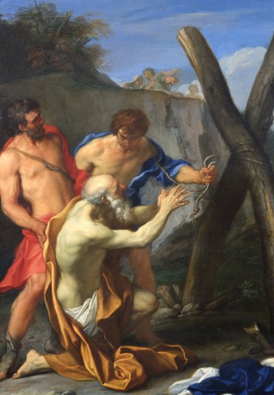 Sankt Andreas Martyrium af Carlo Maratta or Maratti