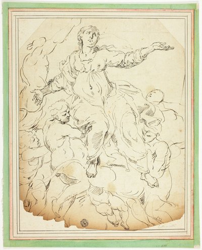 Jomfru Marias himmelfart af Carlo Maratti
