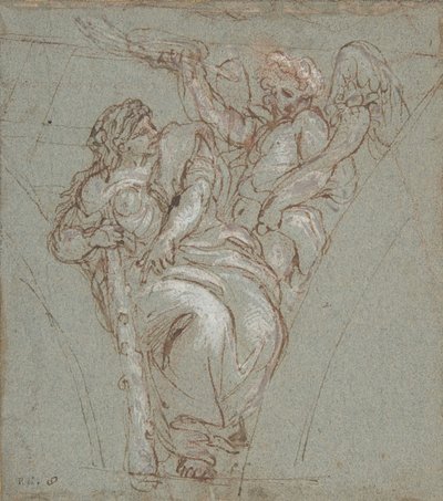 Dyd kronet af ære, 1670-76. af Carlo Maratti