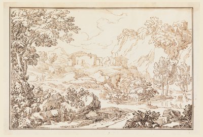 Et landskab af Carlo Marchionni