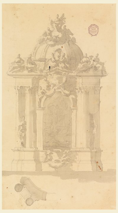 Design til et alter af Carlo Marchionni
