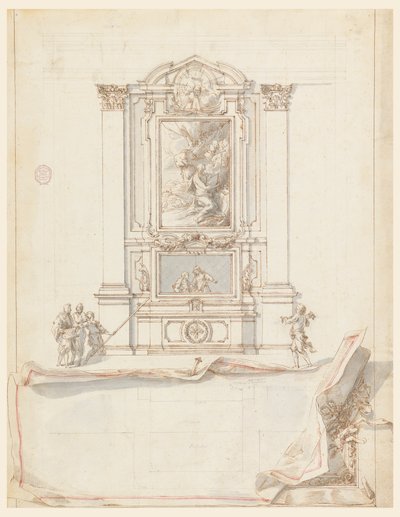 Design til et alter af Carlo Marchionni