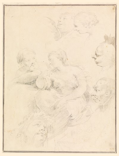 Figurskitser af Carlo Marchionni