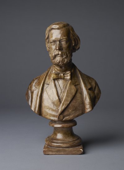 Buste af Sir John Charles Robinson (gipsbuste, bronzeret) af Carlo Marochetti