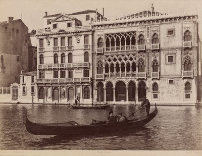 Canal Grande af Carlo Naya