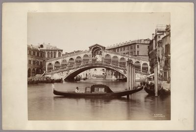 Venedig: Rialto-broen af Carlo Naya
