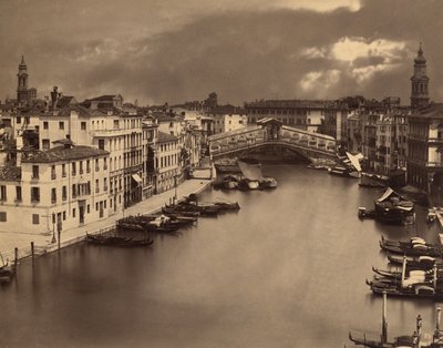 Venedig i måneskin af Carlo Naya
