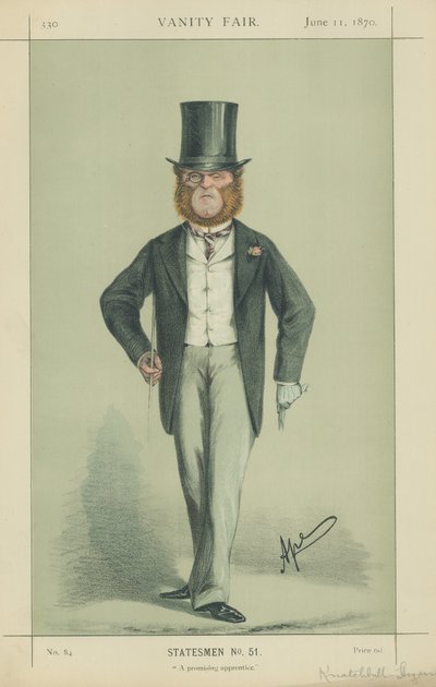 Edward Hugessen Knatchbull-Hugessen, Baron Brabourne af Carlo Pellegrini