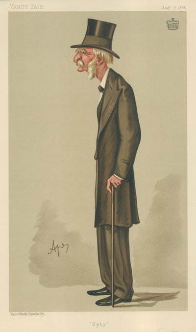 General Viscount Templetown, Upty, 18. august 1888, Vanity Fair tegneserie af Carlo Pellegrini