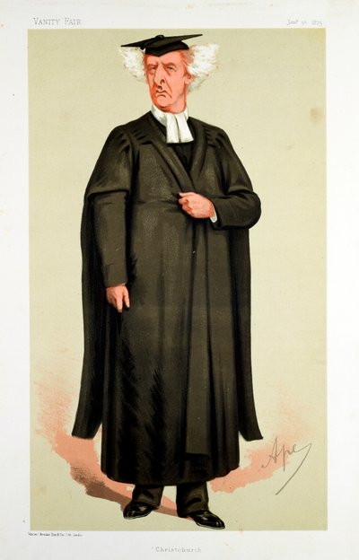 Henry George Liddell, britisk lærd, 1875 af Carlo Pellegrini