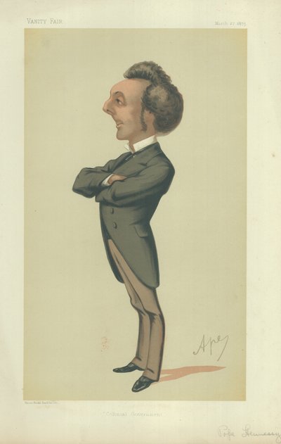Hans Excellence guvernør John Pope Hennessy af Carlo Pellegrini