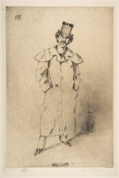 James McNeill Whistler, 1800-tallet. af Carlo Pellegrini