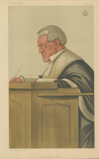 Lord Coleridge af Carlo Pellegrini