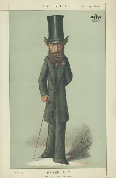 Lord Lytton af Carlo Pellegrini