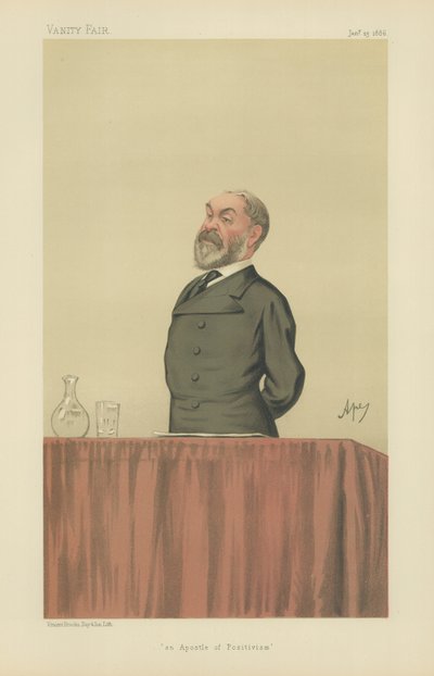 hr. Frederic Harrison af Carlo Pellegrini