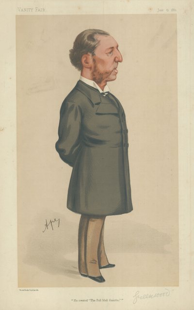 Frederick Greenwood af Carlo Pellegrini