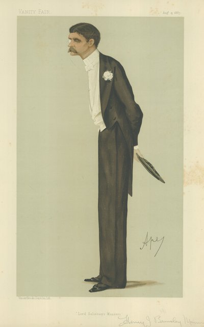 Mr Henry John Brinsley Manners af Carlo Pellegrini