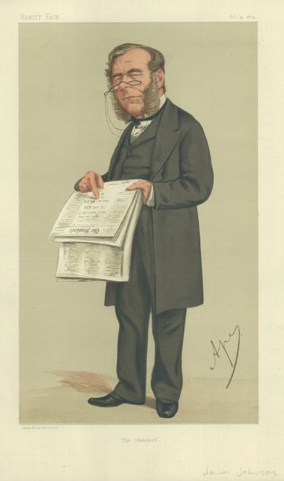 Mr James Johnstone af Carlo Pellegrini