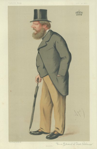 Prins Edward af Sachsen-Weimar af Carlo Pellegrini