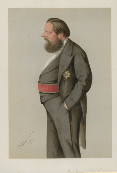 Prins Edward af Saxe Weimar af Carlo Pellegrini