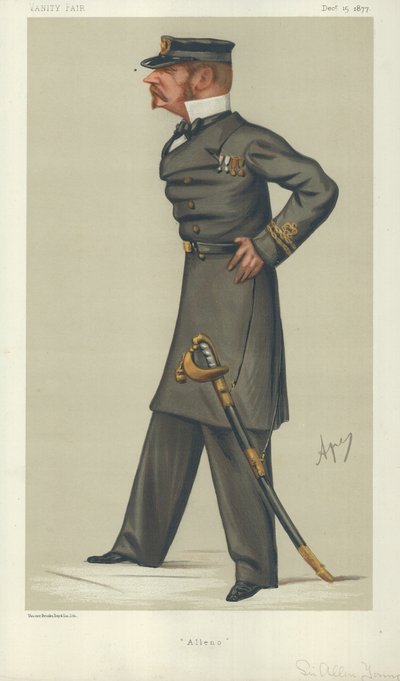 Sir Allen Young, Alleno, 15. december 1877, Vanity Fair-tegneserie af Carlo Pellegrini