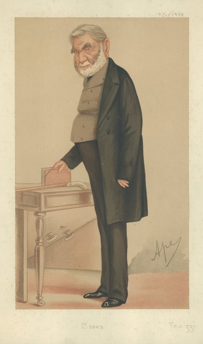 Sir Anthony Panizzi af Carlo Pellegrini
